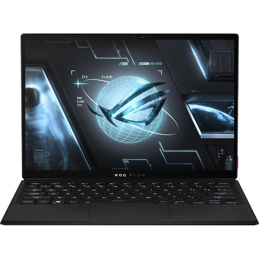 Asus ROG Flow Z13 GZ301 GZ301ZE-XS94-B 13.4" Touchscreen Detachable 2 in 1 Gaming Notebook - WQUXGA - Intel Core i9 12th Gen i9-12900H - 16 GB - 1 TB SSD - Black