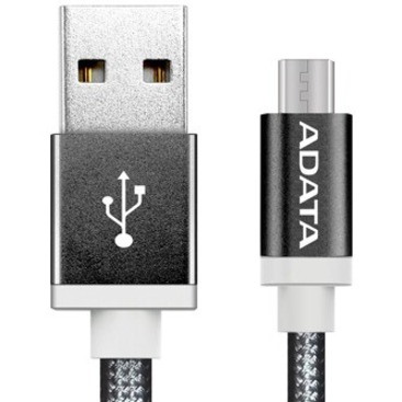 Adata 1 m Micro-USB/USB Data Transfer Cable for Smartphone, Tablet, Mobile Device, Charger