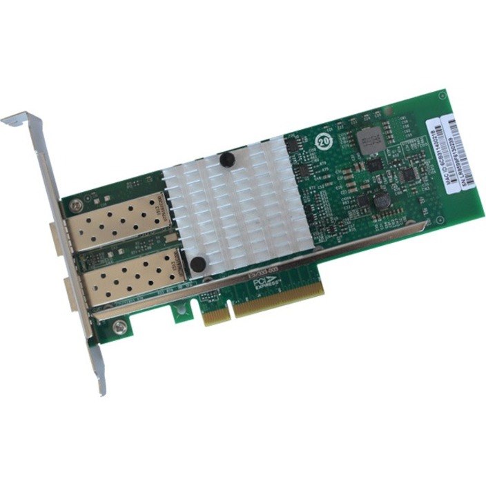 Qlogic Compatible QLE3242-CU-CK - Functionally Identical 10Gb Dual-Port PCI Express x8 Network Interface Card (NIC) 2x Open SFP+ Ports Intel 82599 Chipset Based