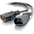 C2G 10ft Power Extension Cord - IEC320C14 to IEC320C13 - 14AWG 250V