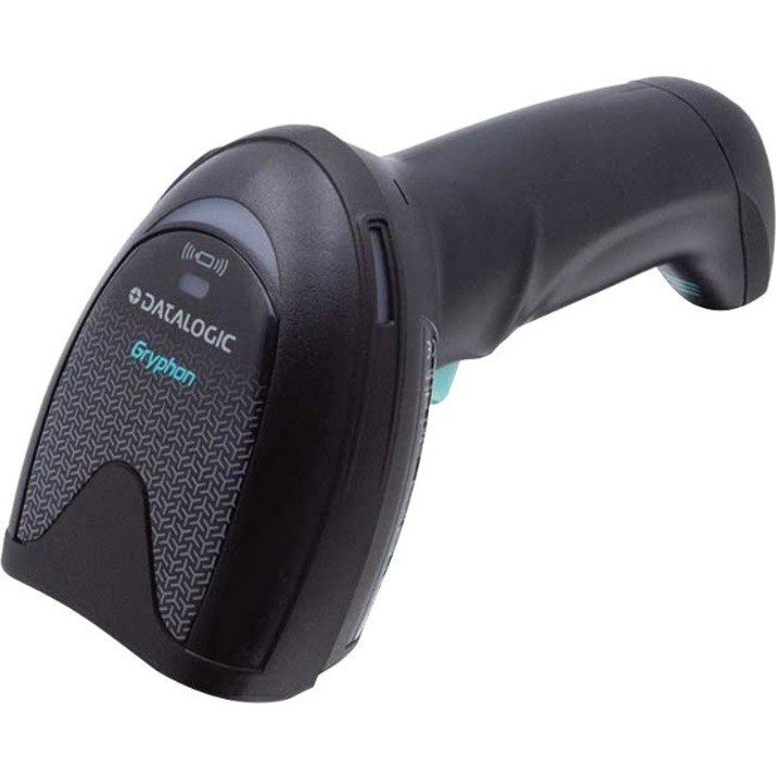 Datalogic Gryphon GBT4500 Industrial, Retail, Healthcare, Transportation Handheld Barcode Scanner Kit - Wireless Connectivity - Black - USB Cable Included