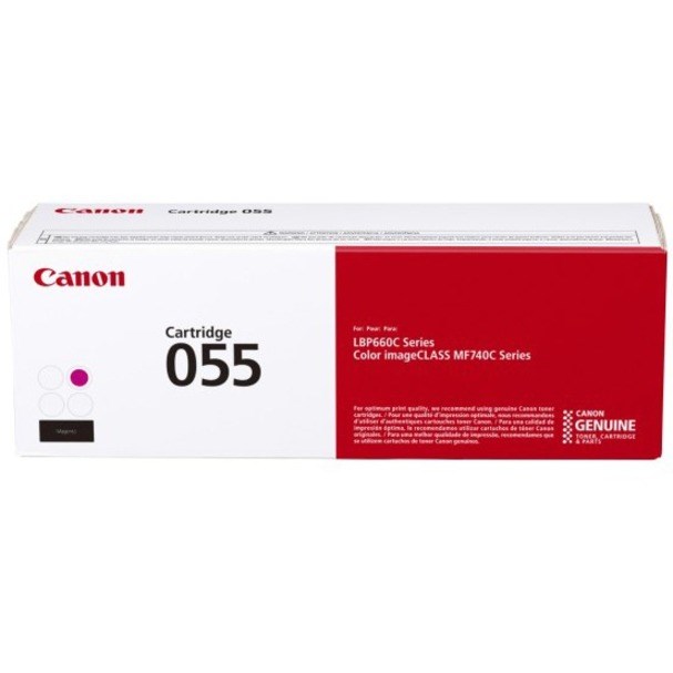 Canon 055 Original Laser Toner Cartridge - Magenta - 1 Pack