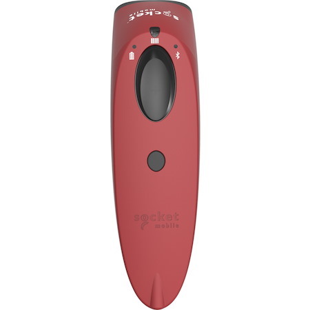 Socket Mobile SocketScan S700 Handheld Barcode Scanner - Wireless Connectivity - Red, White