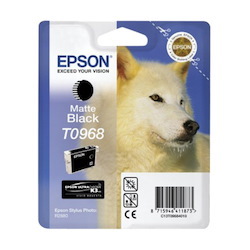 Epson UltraChrome T0968 Original Inkjet Ink Cartridge - Matte Black Pack