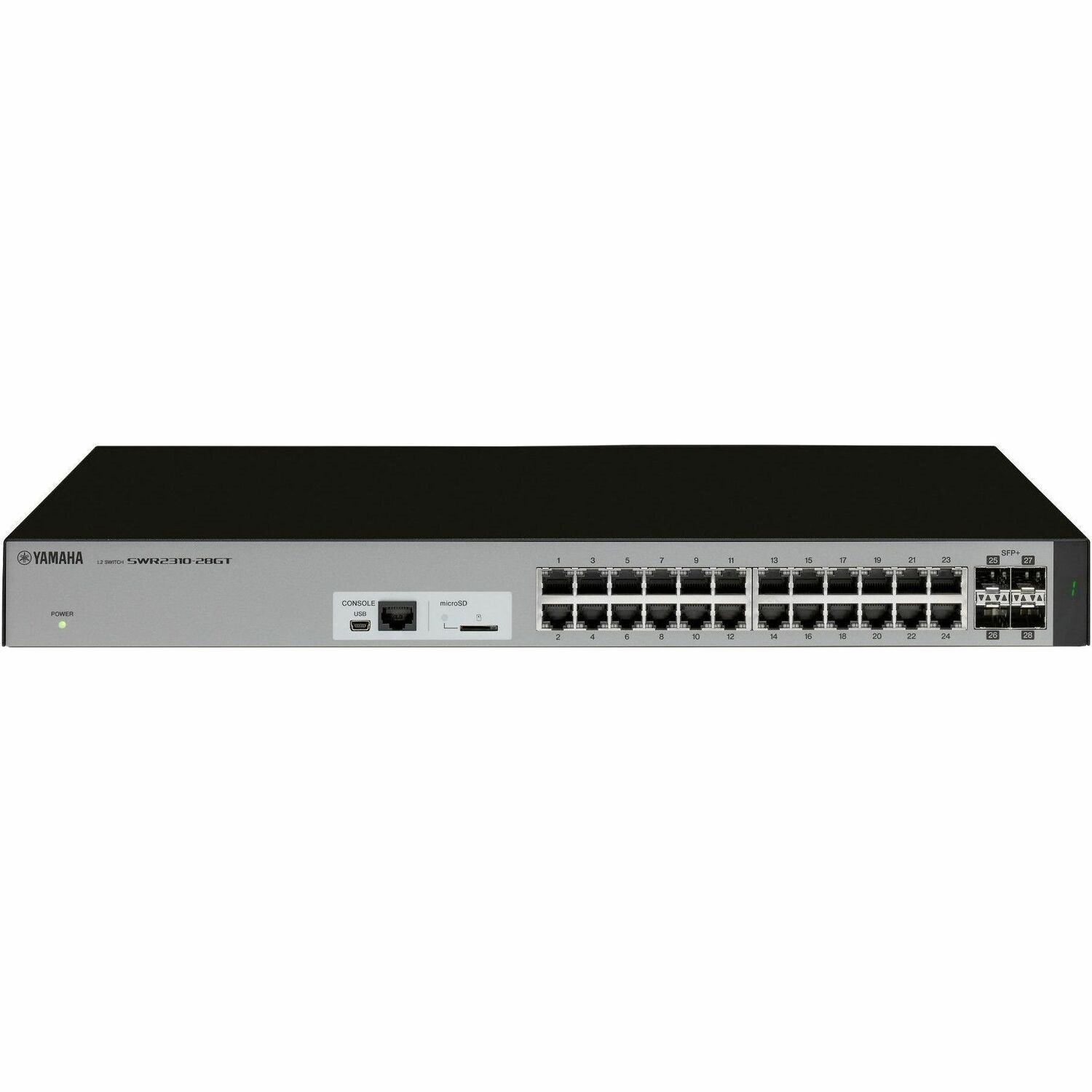 Yamaha SWR2310 Gigabit & 10-Gigabit Dante Switch