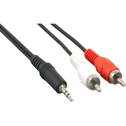 Axiom 25ft 3.5mm Stereo to 2 x RCA Stereo Male Y-Cable