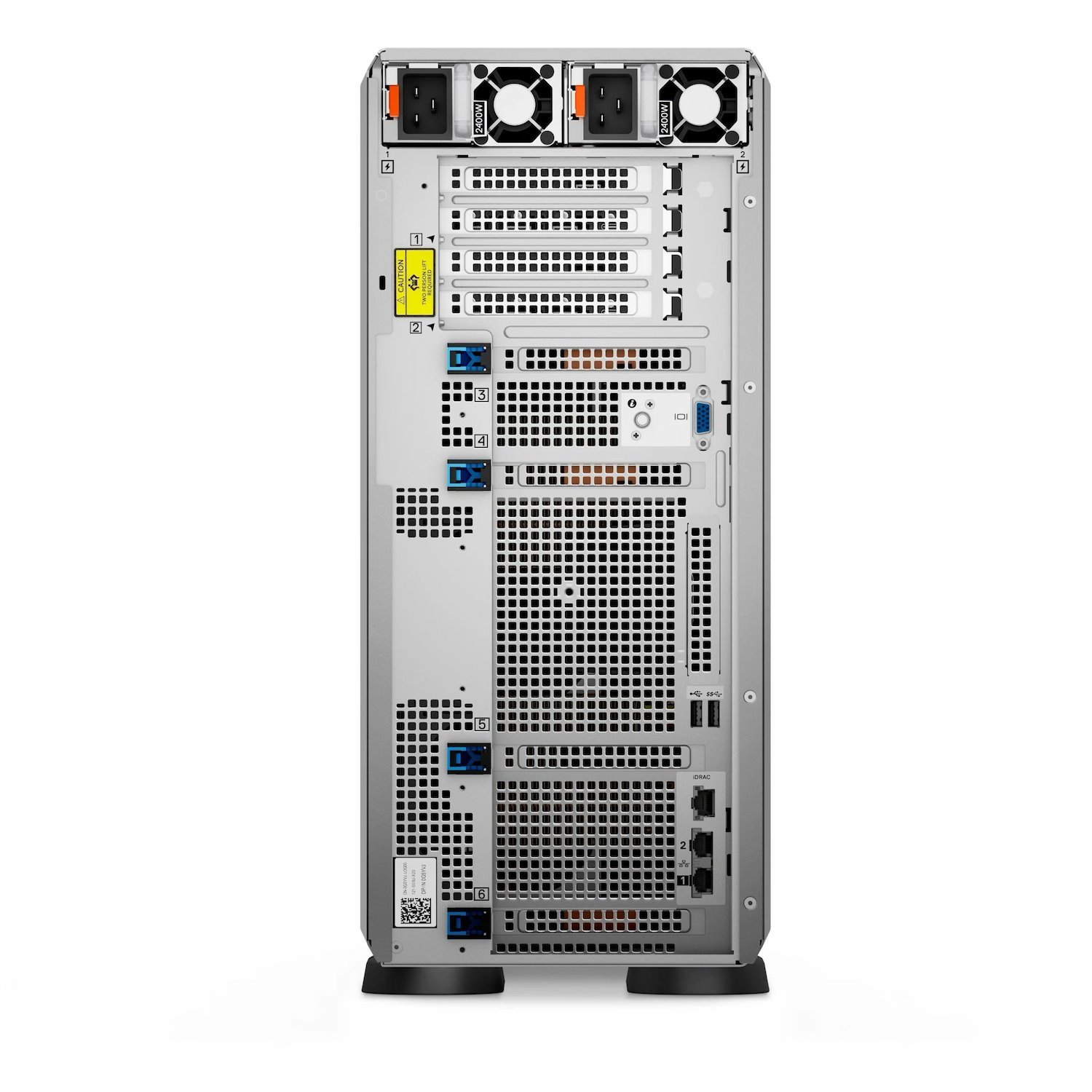 Dell EMC PowerEdge T550 5U Tower Server - 1 x Intel Xeon Silver 4309Y 2.80 GHz - 16 GB RAM - 480 GB SSD - (1 x 480GB) SSD Configuration - 12Gb/s SAS Controller