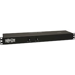 Tripp Lite by Eaton 2.9kW Single-Phase Basic PDU with ISOBAR Surge Protection, 120V, 3840 Joules, 12 NEMA 5-15/20R Outlets, L5-30P Input, 15 ft. Cord, 1U Rack-Mount, TAA
