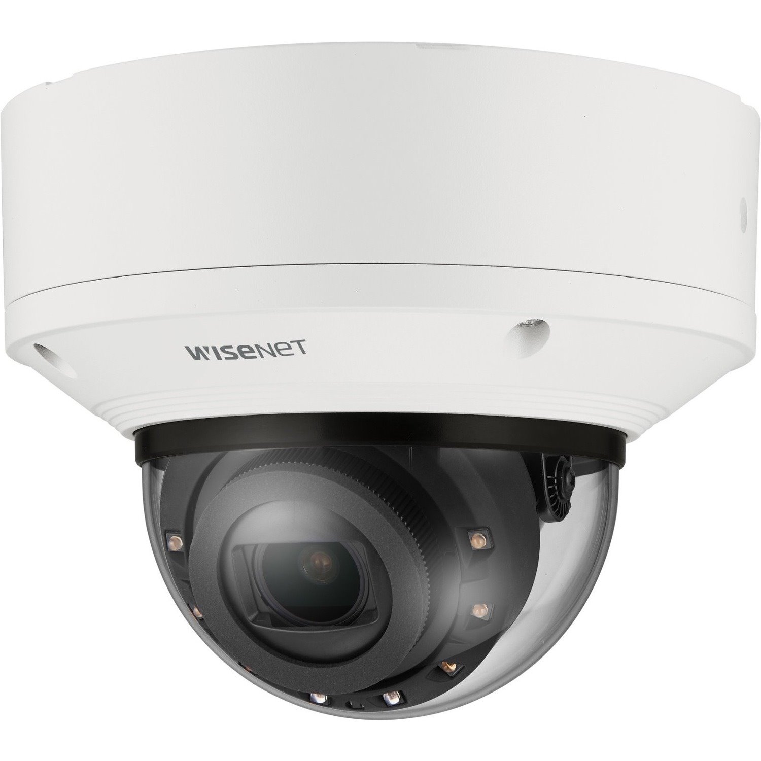 Wisenet XND-8093RV 6 Megapixel Indoor Network Camera - Color - Dome - White - TAA Compliant