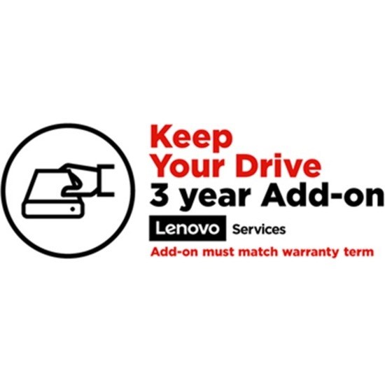 Lenovo Keep Your Drive Add On - Extended Warranty - 3 Year - Warranty