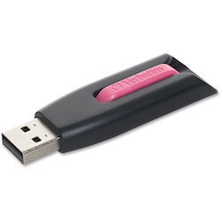 Verbatim Store 'n' Go V3 16 GB USB 3.0 Flash Drive - Pink, Black