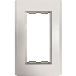 Tripp Lite by Eaton Double-Gang French-Style Gang Frame, White, TAA