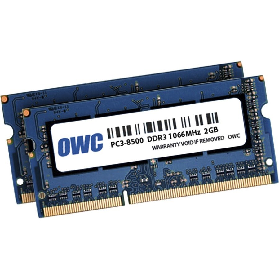 OWC 2 x 2.0GB PC8500 DDR3 1066MHz 204 Pin