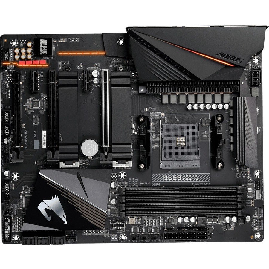 Aorus Ultra Durable B550 AORUS PRO V2 Desktop Motherboard - AMD B550 Chipset - Socket AM4 - ATX