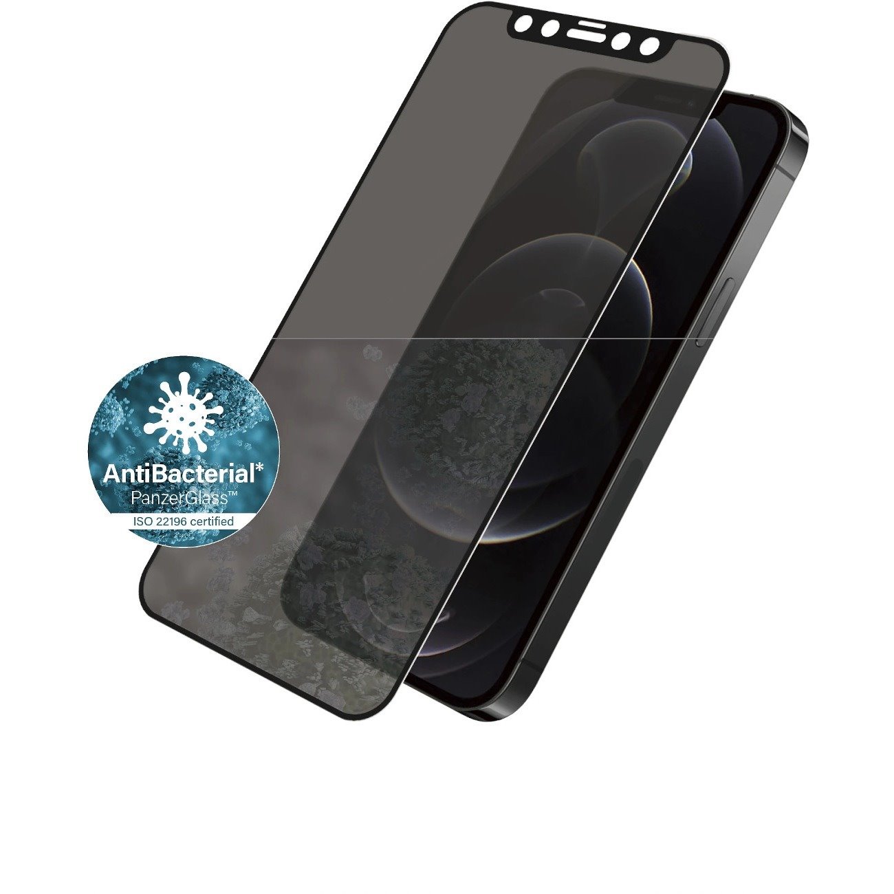 PanzerGlass Original Privacy Screen Protector Black, Crystal Clear