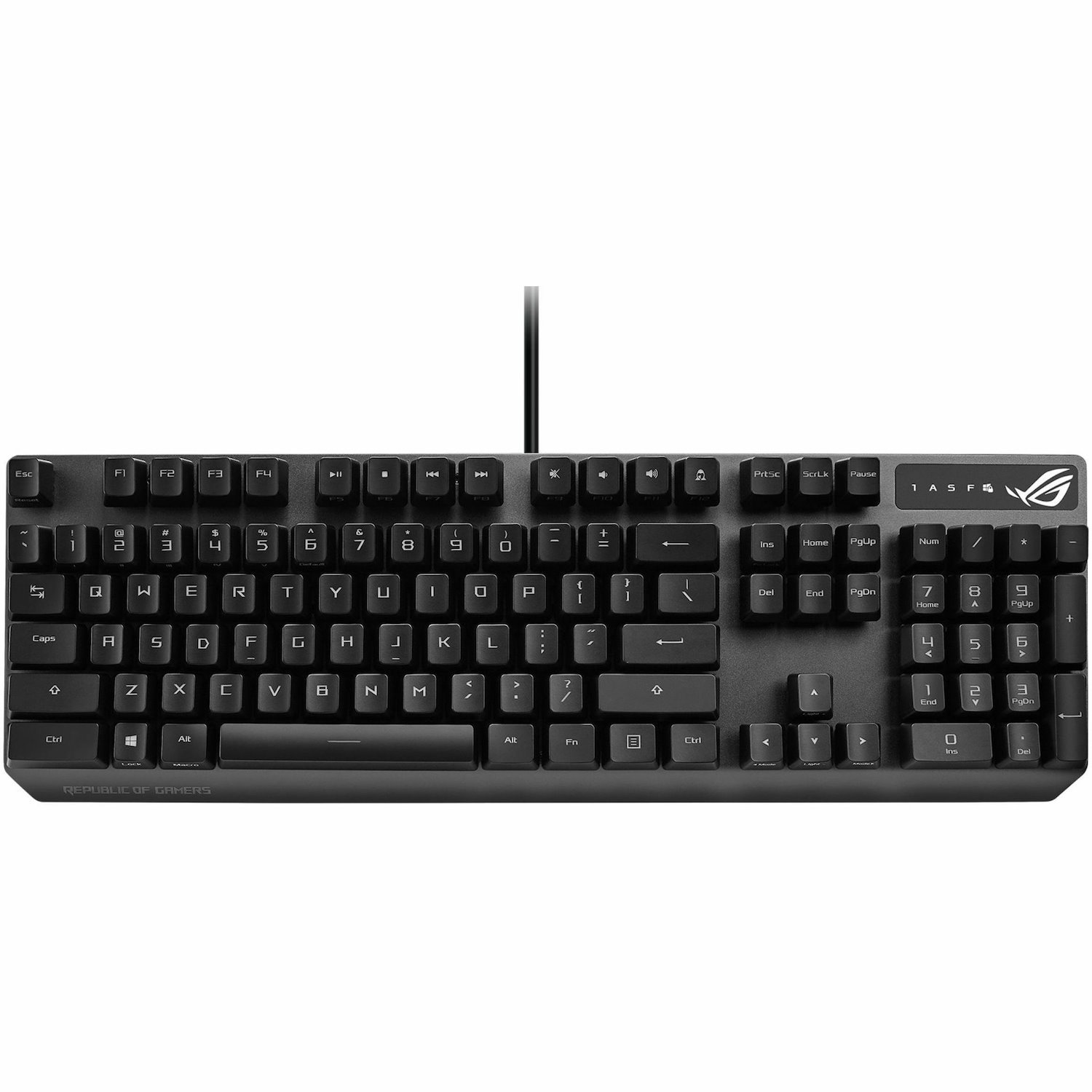 Asus Rog Strix Scope RX Gaming Keyboard, Rog RX Optical Mechanical Switches, All