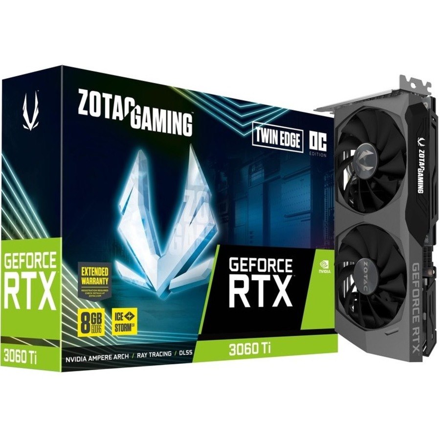 Zotac NVIDIA GeForce RTX 3060 Ti Graphic Card - 8 GB GDDR6