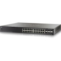 Cisco 500 SG500X-24 24 Ports Manageable Layer 3 Switch - 10 Gigabit Ethernet, Gigabit Ethernet - 10/100/1000Base-T, 10GBase-X - Refurbished
