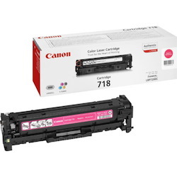 Canon 718 Original Laser Toner Cartridge - Magenta Pack