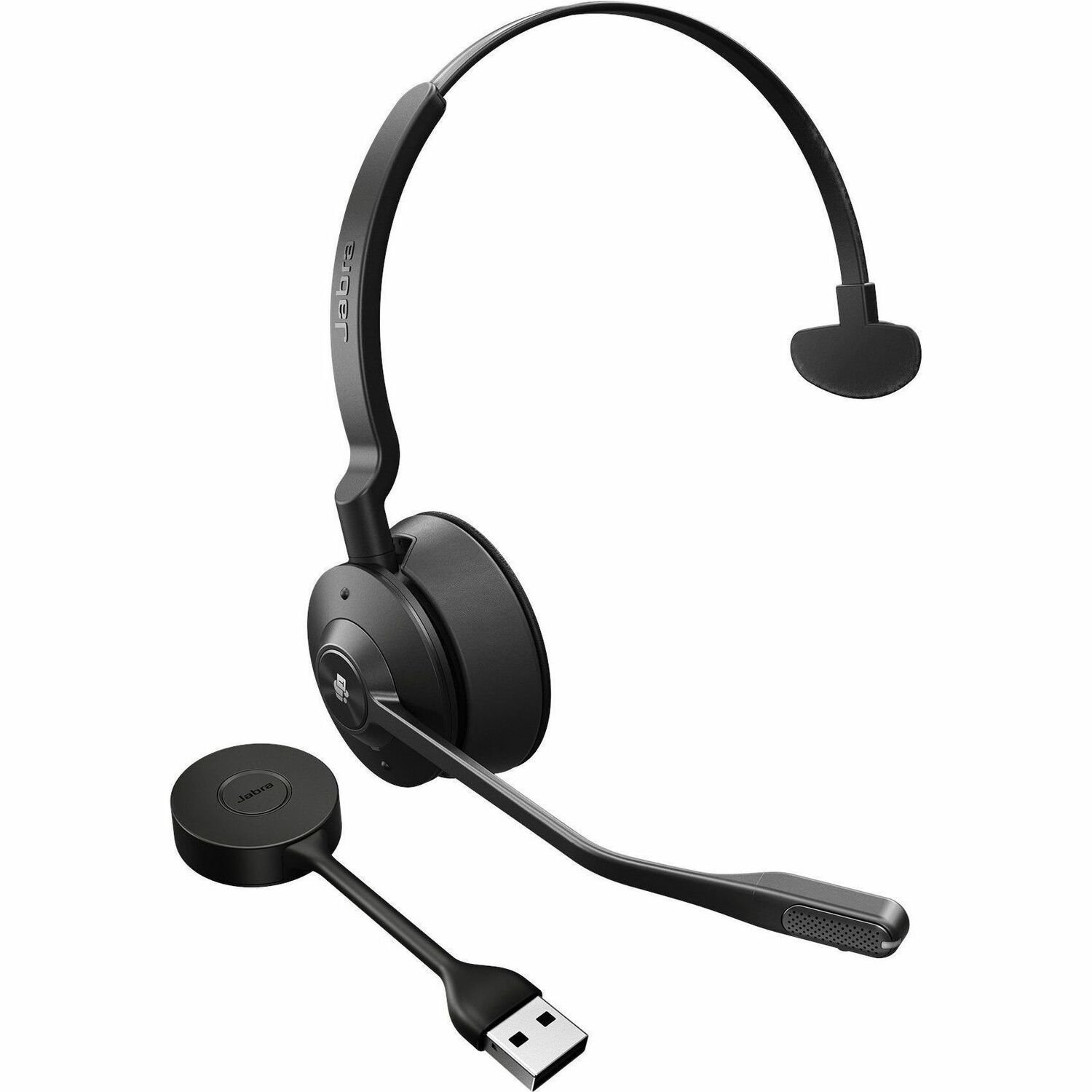 Jabra Engage 55 UC Mono USB-A with Charging Stand, TAA Compliant, NA