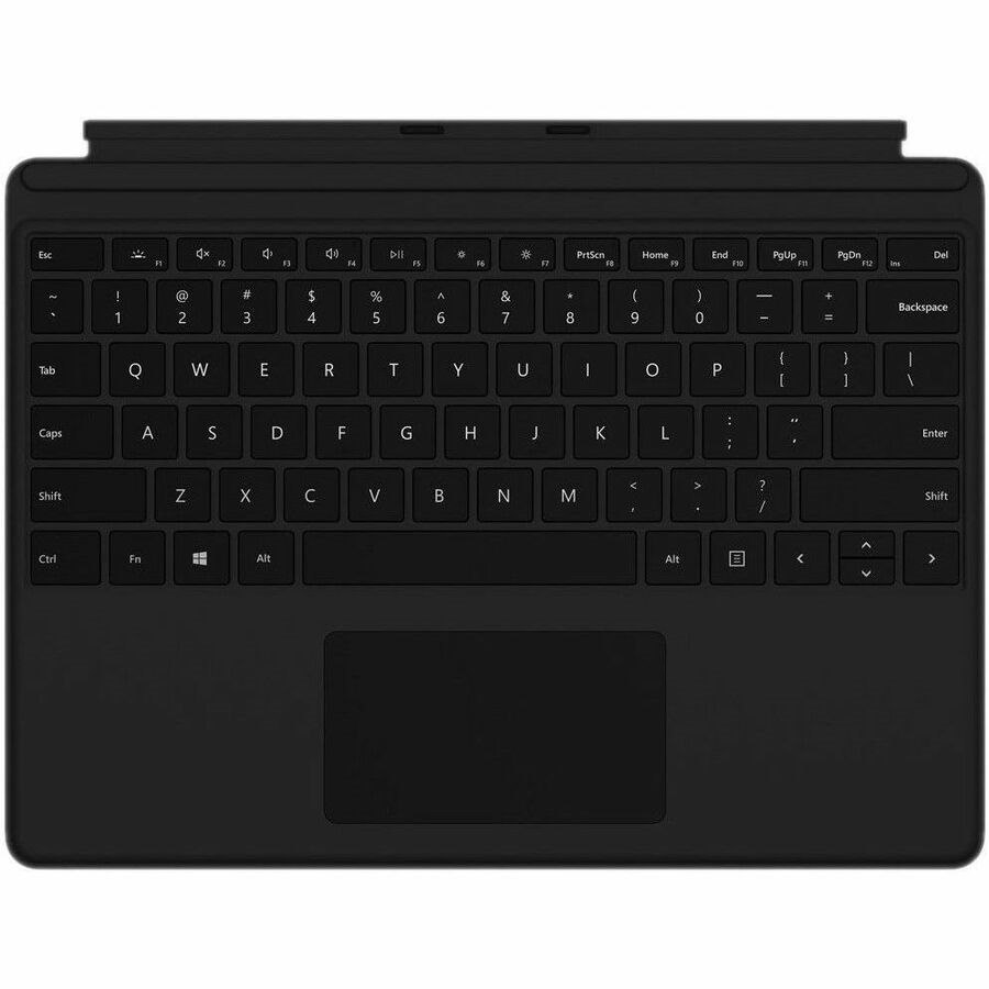 Microsoft Keyboard/Cover Case Microsoft Surface Pro 8, Surface Pro 9, Surface Pro X Tablet - Black