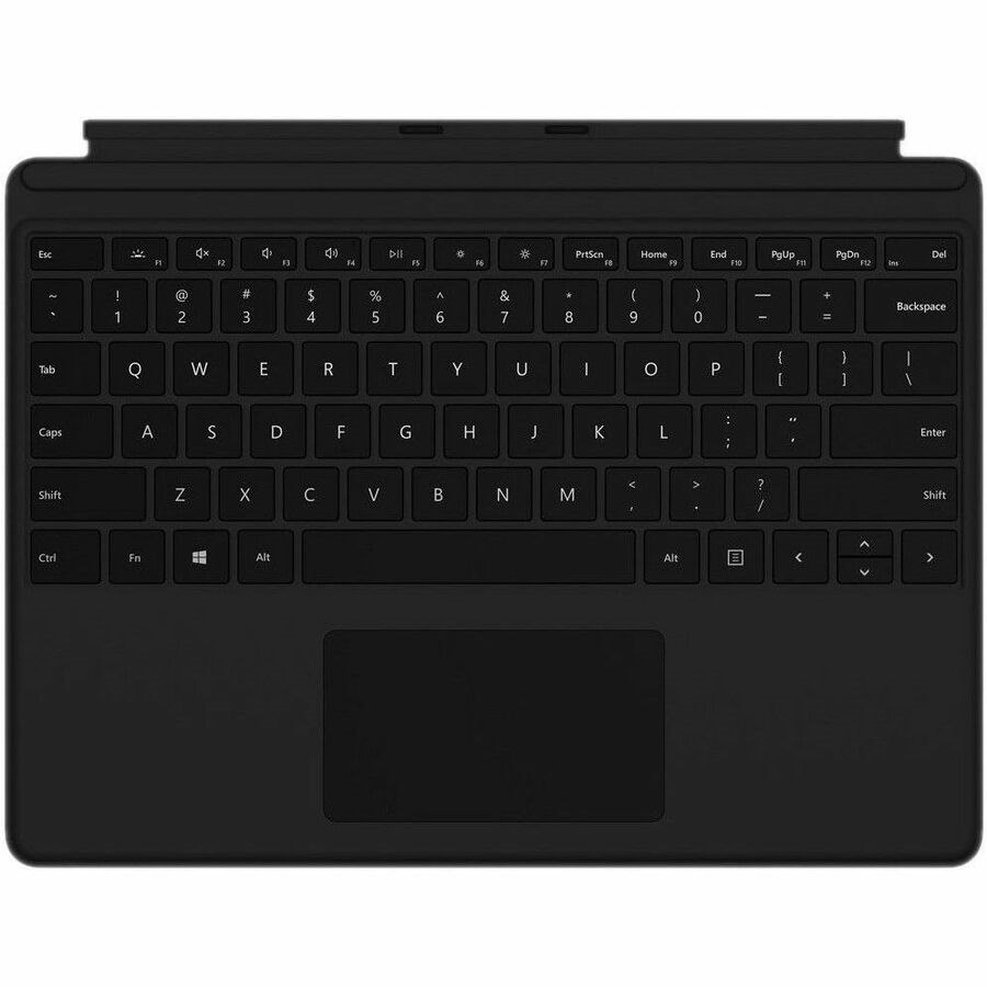 Microsoft Keyboard/Cover Case Microsoft Surface Pro 8, Surface Pro 9, Surface Pro X, Surface Pro 10, Surface Pro 11 Tablet - Black