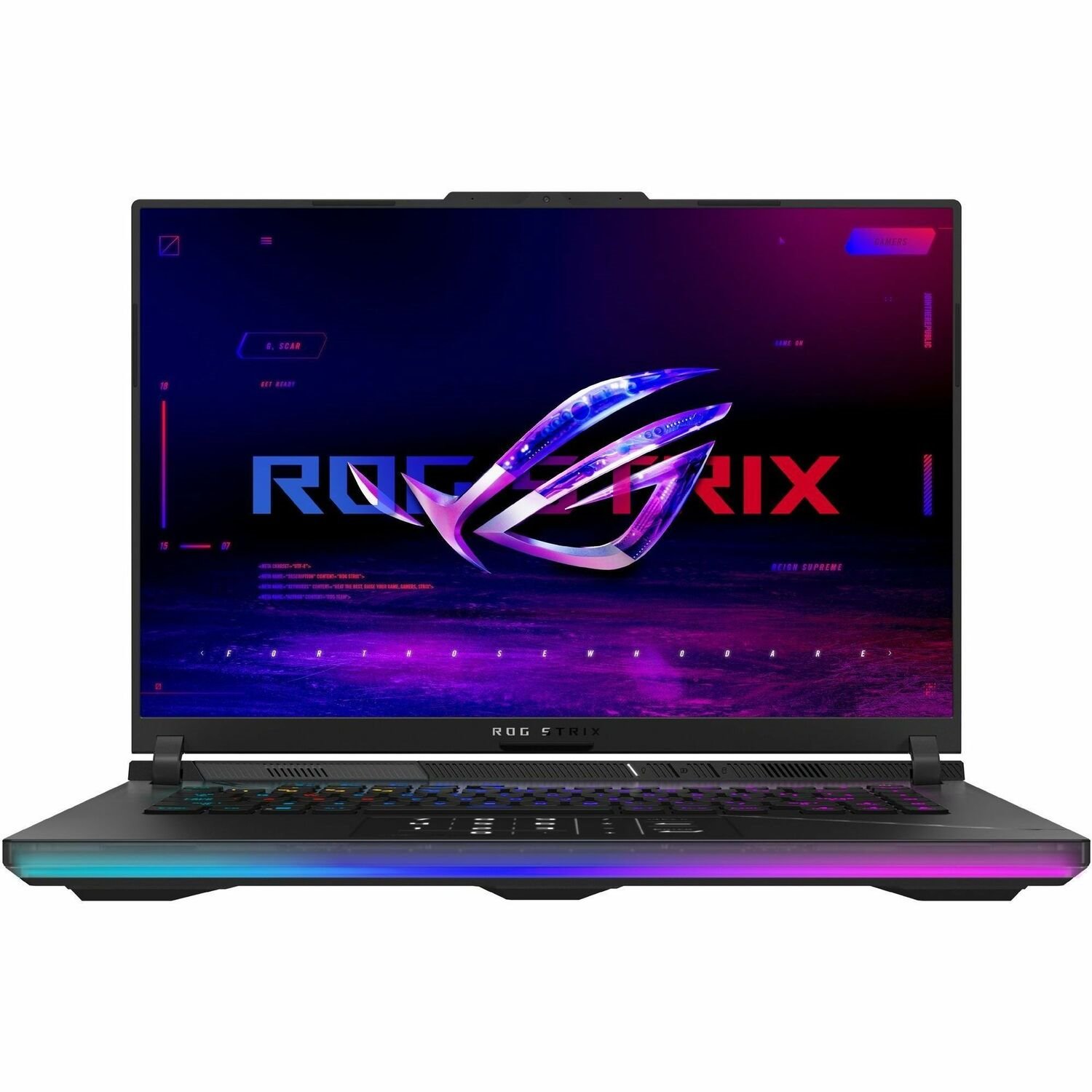 Asus ROG Strix SCAR 16 G634 G634JZR-N4086W 40.6 cm (16") Gaming Notebook - WQXGA - Intel Core i9 14th Gen i9-14900HX - 32 GB - 2 TB SSD