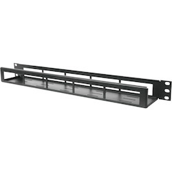 Rack Solutions 1U Horizontal Cable Management Tray (3in Deep)