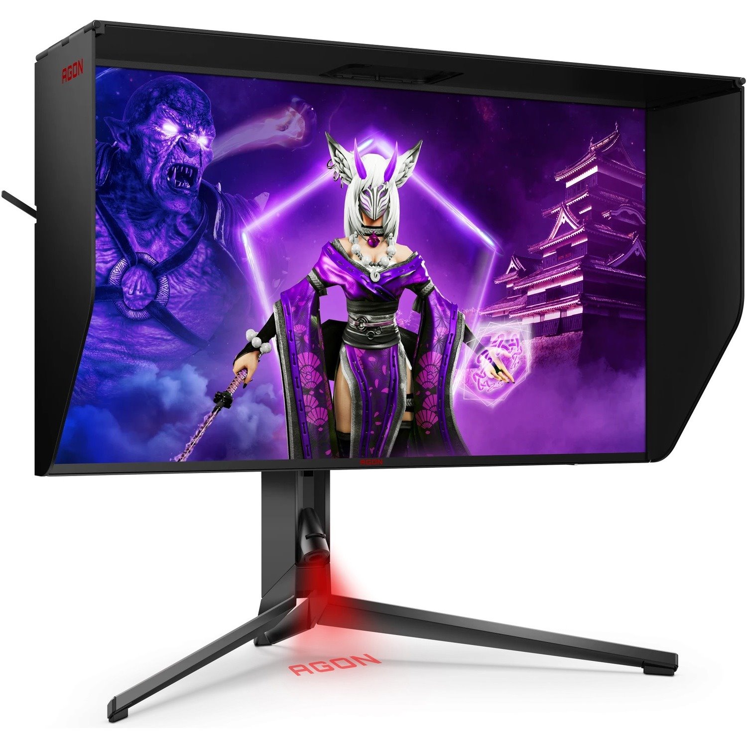 AOC AGON PRO AG274UXP 68.6 cm (27") 4K UHD WLED Gaming LCD Monitor - 16:9 - Black, Red