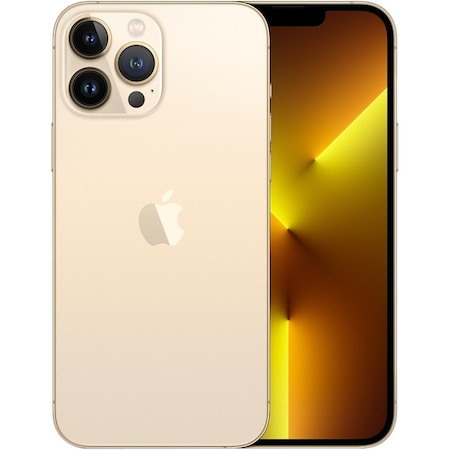 Apple iPhone 13 Pro 1000 GB Smartphone - 6.1" OLED 2532 x 1170 - Hexa-core (A15 BionicDual-core (2 Core) Quad-core (4 Core) - iOS 15 - 5G - Gold