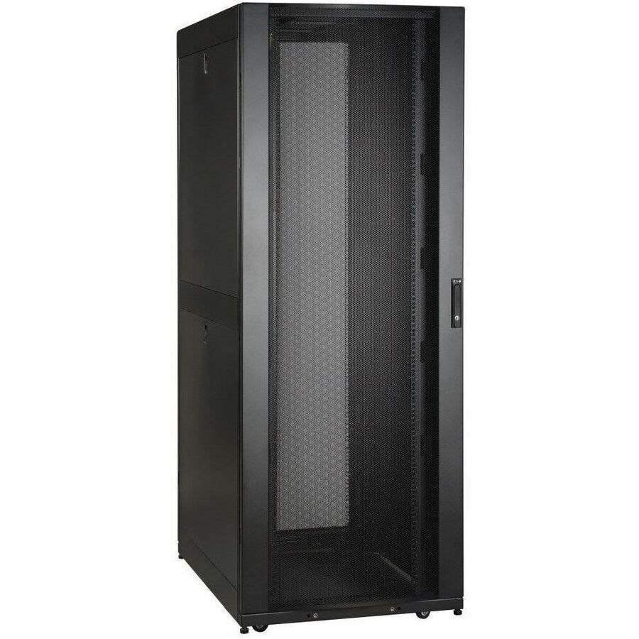 Eaton Tripp Lite Series 48U SmartRack Wide Standard-Depth Rack Enclosure Cabinet with doors & side panels