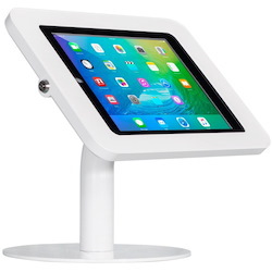 The Joy Factory Elevate II Floor Stand Kiosk for iPad 10.2" 7th Gen (White)