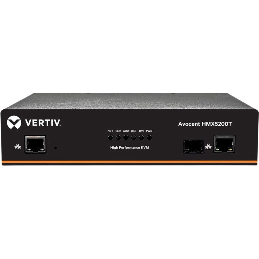 Vertiv Avocent HMX 5000 | High Performance KVM Extender | KVM Transmitter | Dual Transmitter | DVI-D Audio SFP (HMX5200T-001)