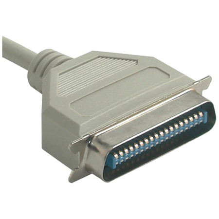 C2G 10ft DB25 Male to Centronics 36 Male Parallel Printer Cable