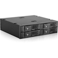iStarUSA Trayless 5.25" to 4x 2.5" SATA 6 Gbps HDD SSD Hot-swap Rack