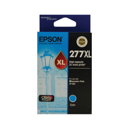 Epson Claria 277XL Original High Yield Inkjet Ink Cartridge - Cyan Pack
