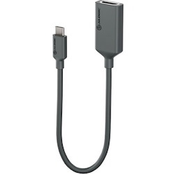 Alogic Elements 20 cm HDMI/USB-C A/V Cable for Audio/Video Device, Computer, Monitor, Notebook, Projector, Home Theater System