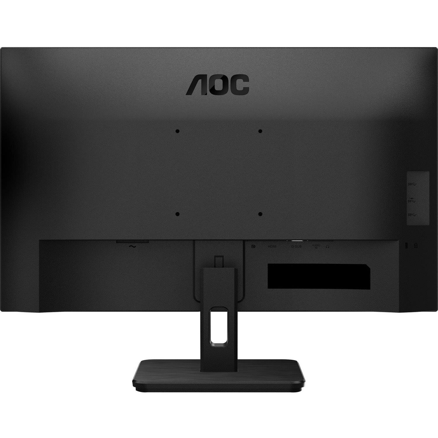 AOC 24E3UM 24" Class Full HD LCD Monitor - 16:9 - Textured Black