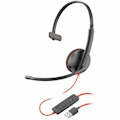 HP Blackwire C3210 USB-A Black Headset TAA (Bulk)