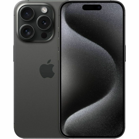 Apple iPhone 15 Pro 1 TB Smartphone - 6.1" OLED 2556 x 1179 - Hexa-core (A17 ProDual-core (2 Core) 3.78 GHz + A17 Pro Quad-core (4 Core) - 8 GB RAM - iOS 17 - 5G - Black Titanium