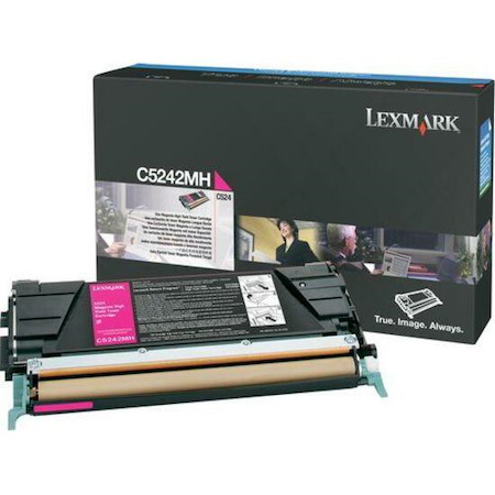 Lexmark C5242MH Original Laser Toner Cartridge - Magenta Pack