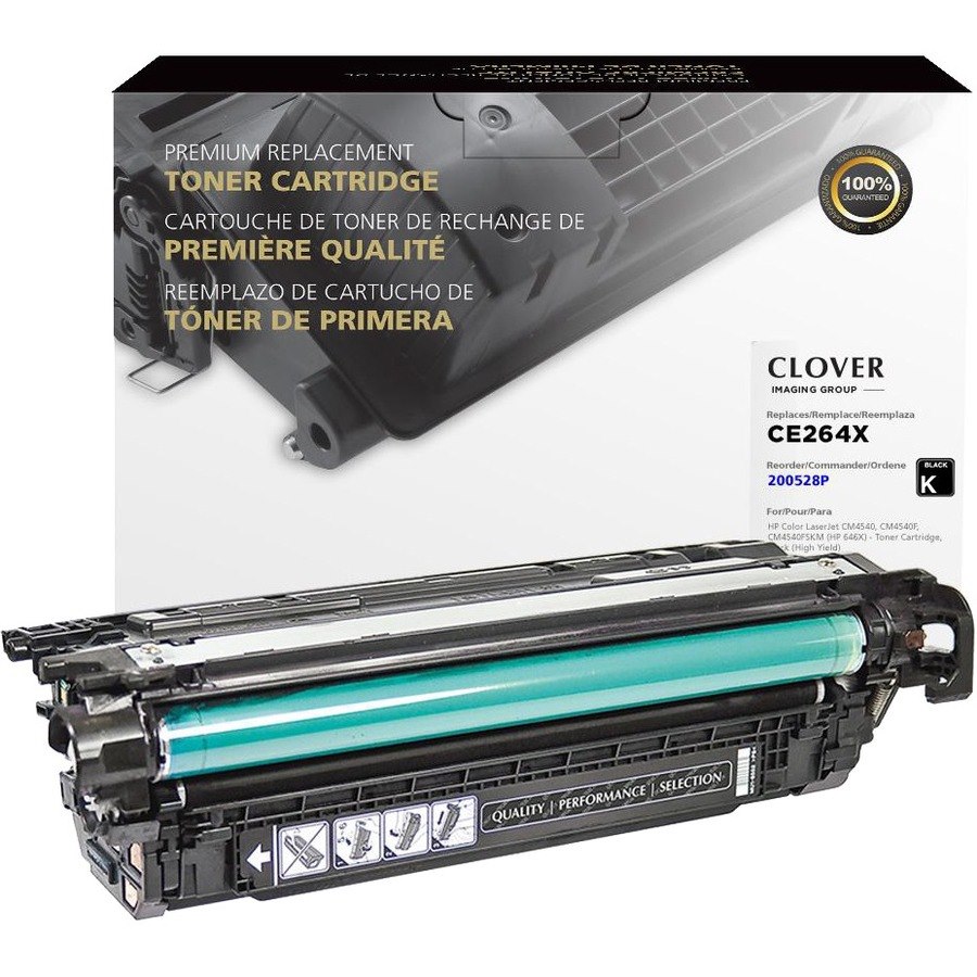 Clover Imaging Remanufactured High Yield Black Toner Cartridge for HP 646X (CE264X)