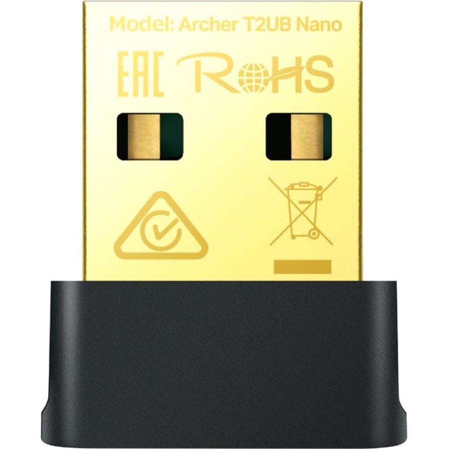 TP-Link Archer T2UB Nano - AC600 Nano Dual Band Wi-Fi Bluetooth 4.2 USB Adapter
