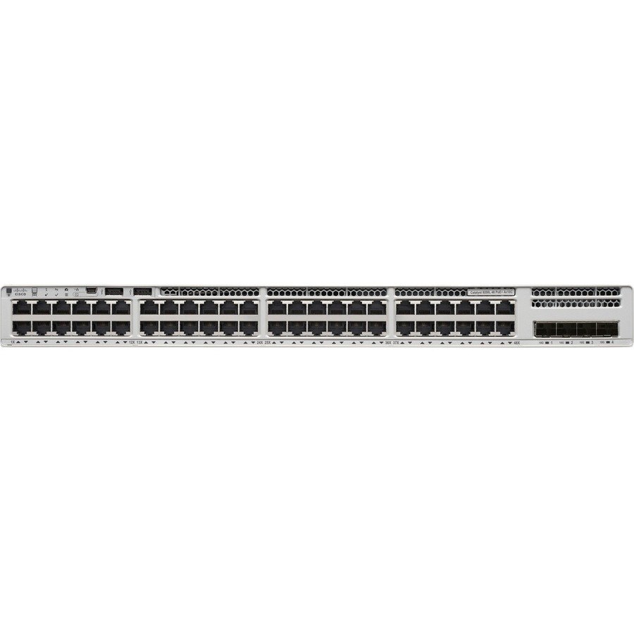 Cisco Catalyst 9200 C9200L-48PL-4G 48 Ports Manageable Ethernet Switch - Gigabit Ethernet - 1000Base-T, 1000Base-X