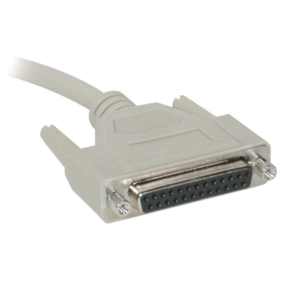 C2G 6ft DB25 M/M Serial RS232 Cable