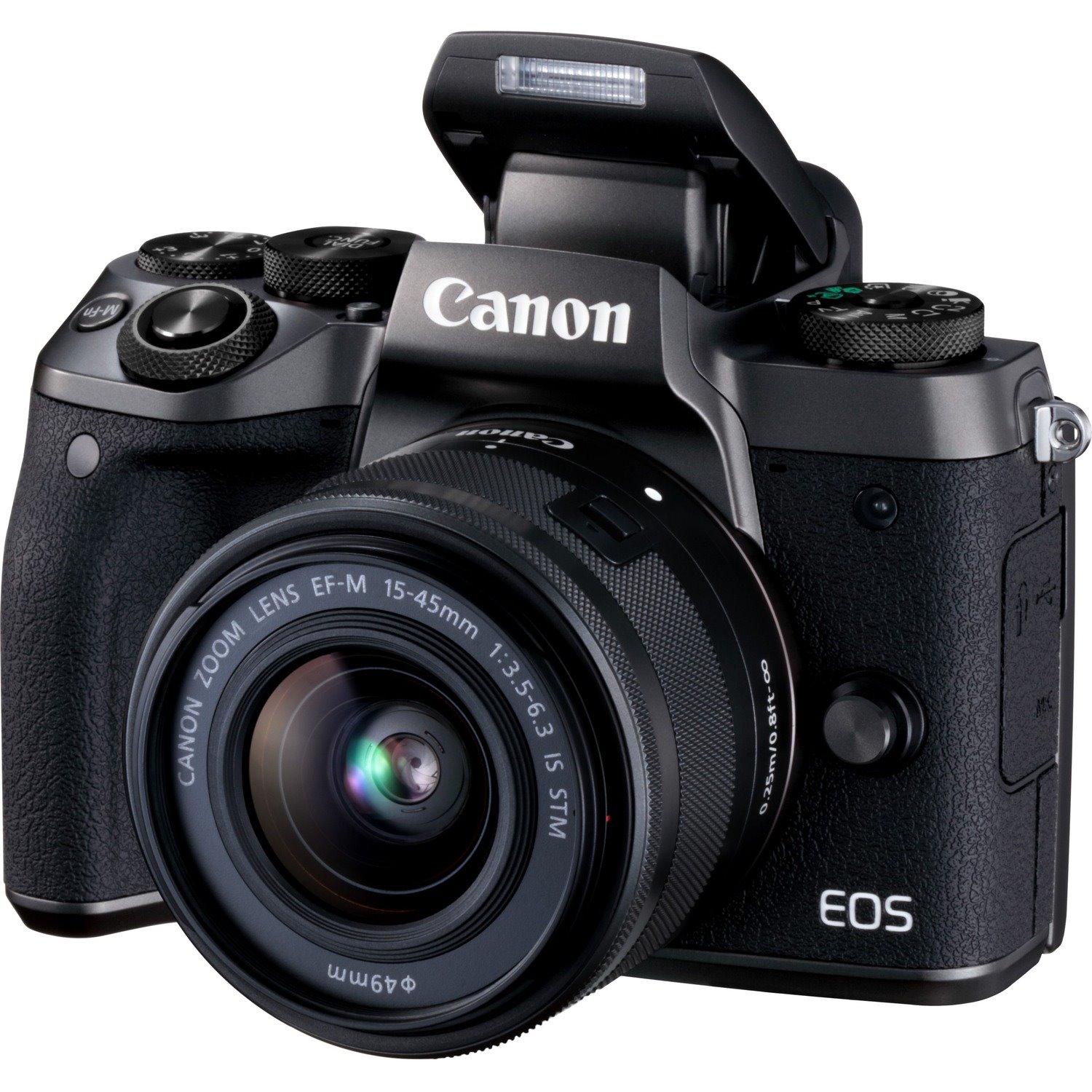 Canon EOS M5 24.2 Megapixel Mirrorless Camera with Lens - 15 mm - 45 mm
