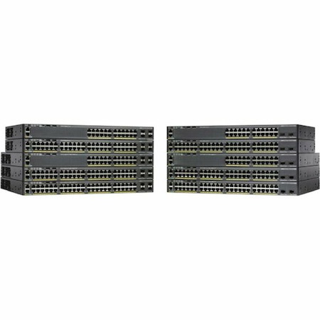 Cisco Catalyst 2960-X 2960X-24TS-LL 24 Ports Manageable Ethernet Switch - 10/100/1000Base-T