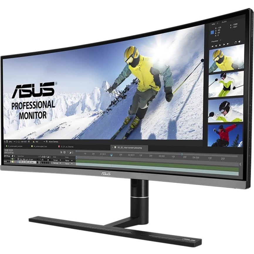 Asus ProArt PA34VC 86.4 cm (34") UW-QHD Curved Screen WLED LCD Monitor - 21:9 - Black
