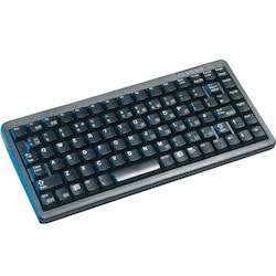 CHERRY G84-4100 Keyboard - Cable Connectivity - USB, PS/2 Interface - English (UK) - QWERTY Layout - Black
