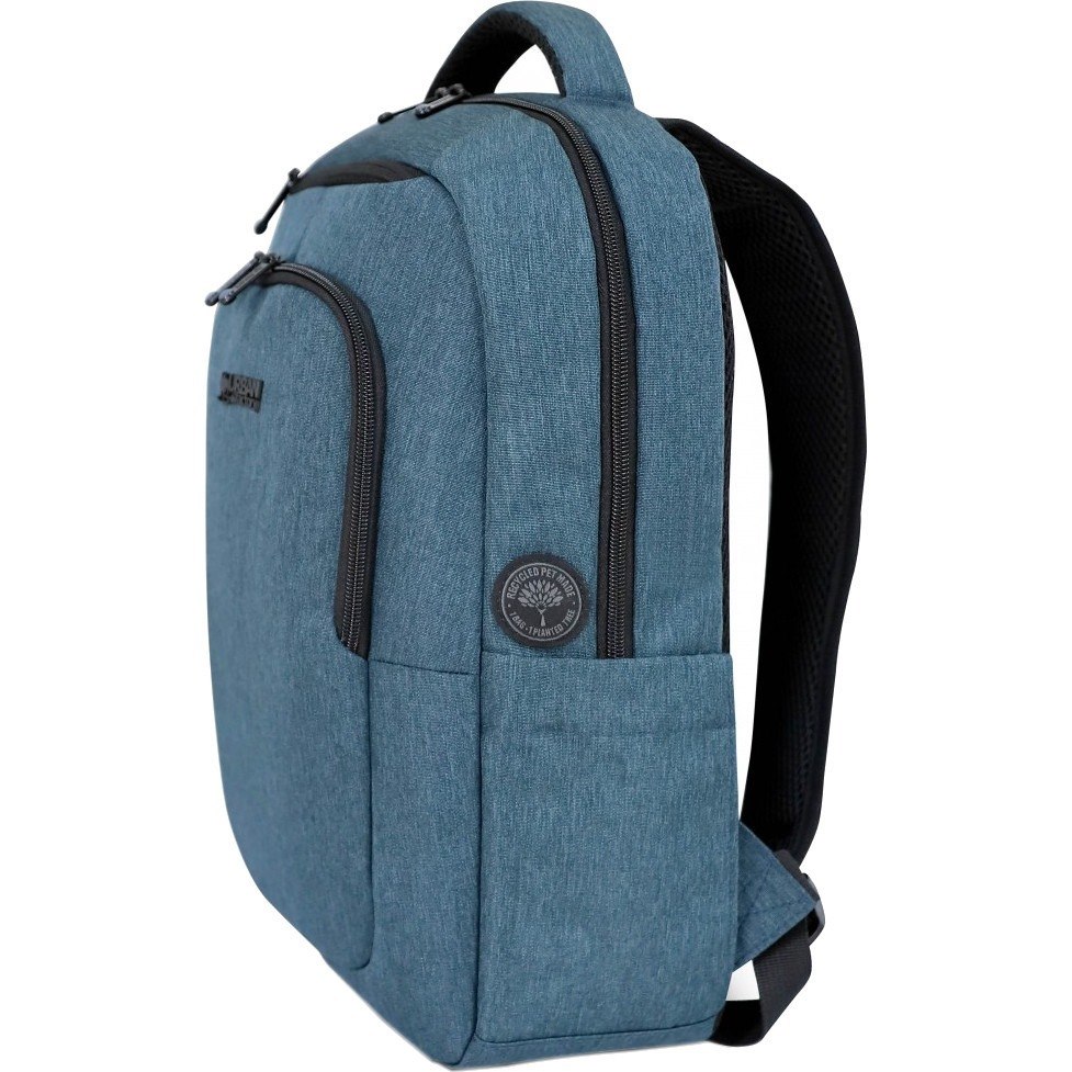 Urban Factory CYCLEE CITY Carrying Case (Backpack) for 26.7 cm (10.5") to 35.8 cm (14.1") Notebook - Deep Blue, Blue